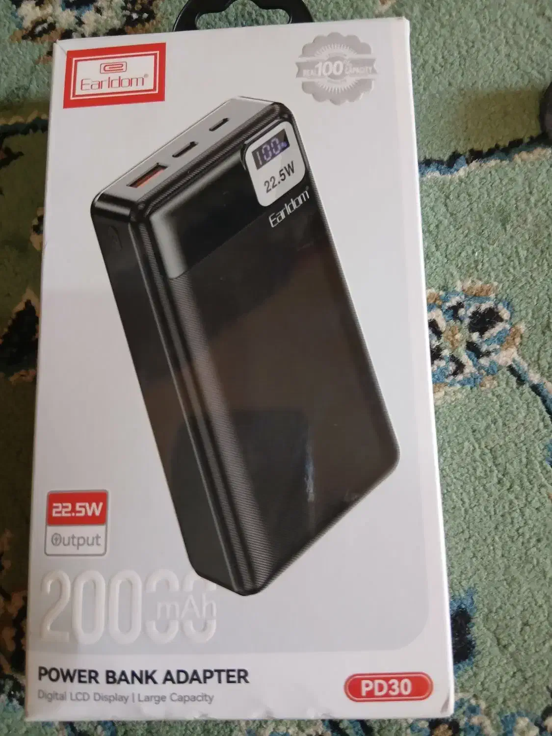 پاور بانک 22۰5W Earldom POWERBANKADAPTER|لوازم جانبی موبایل و تبلت|اهواز, آسیاباد|دیوار