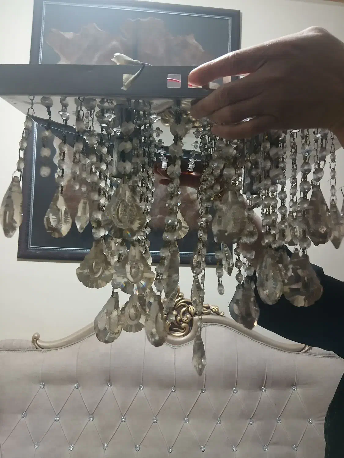 لوستر|لوستر و چراغ آویز|بندر ماهشهر, |دیوار