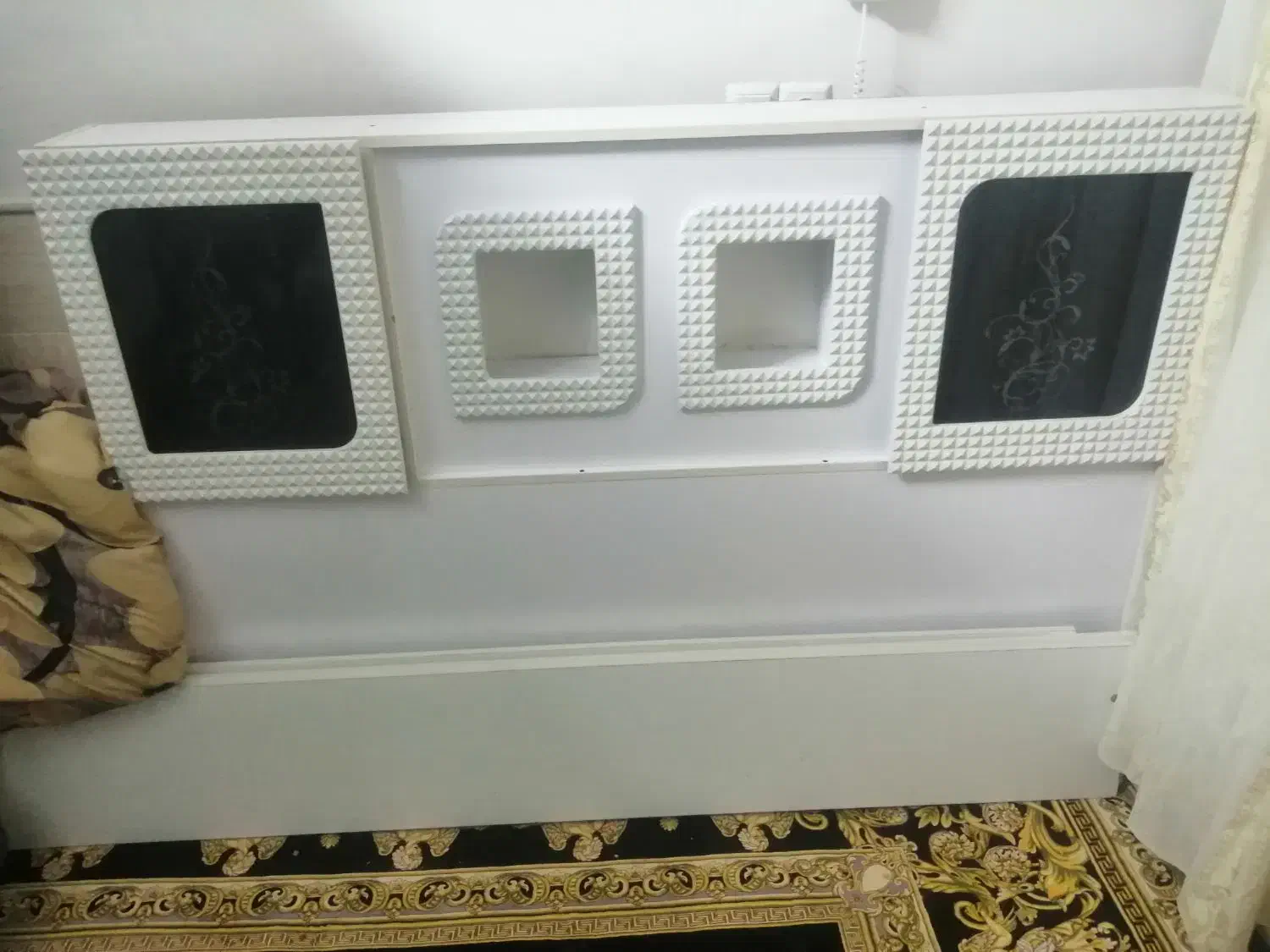 تخت دونفره|تخت و سرویس خواب|قم, لبچال|دیوار