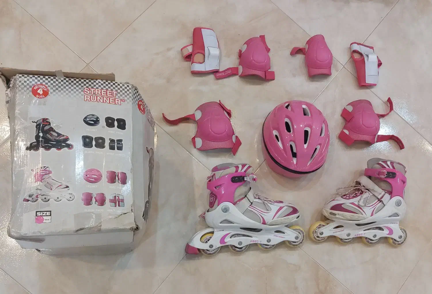 اسکیت street runner سایز ۳۸ تا ۴۱|دوچرخه، اسکیت، اسکوتر|اصفهان, حسینآباد|دیوار