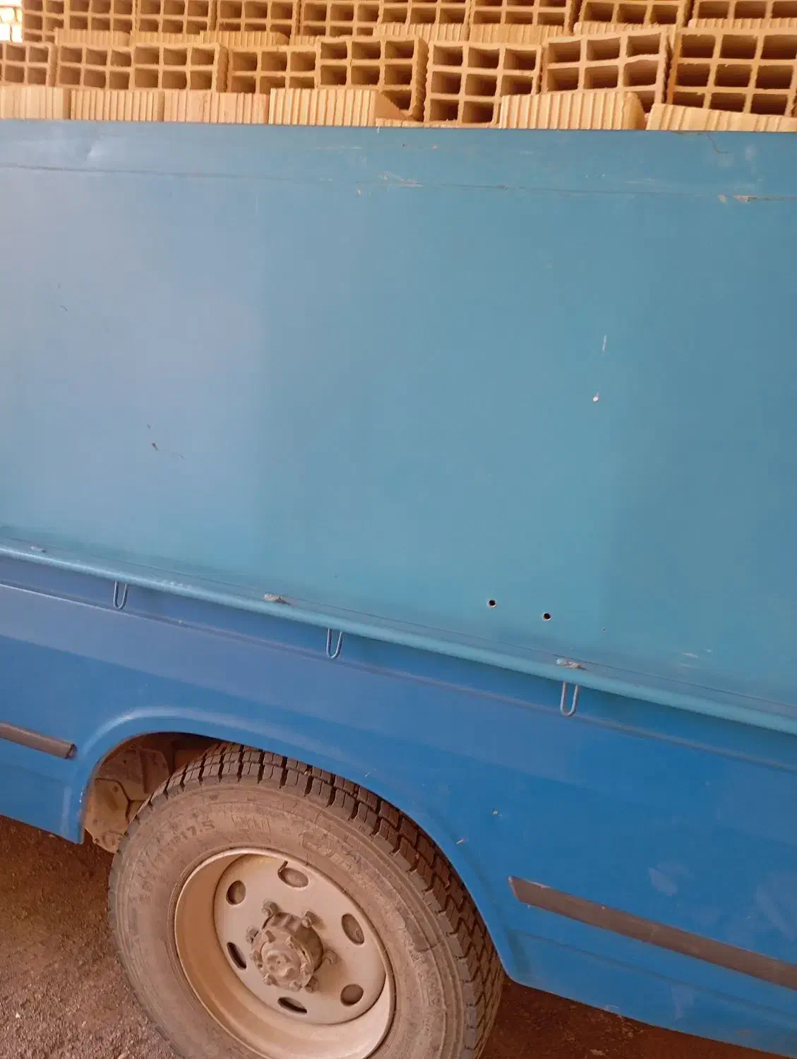 تیغه بلوک، آجر،اهگ،شن و ماسه، نیسان کمپرسی|مصالح و تجهیزات ساختمان|میبد, |دیوار