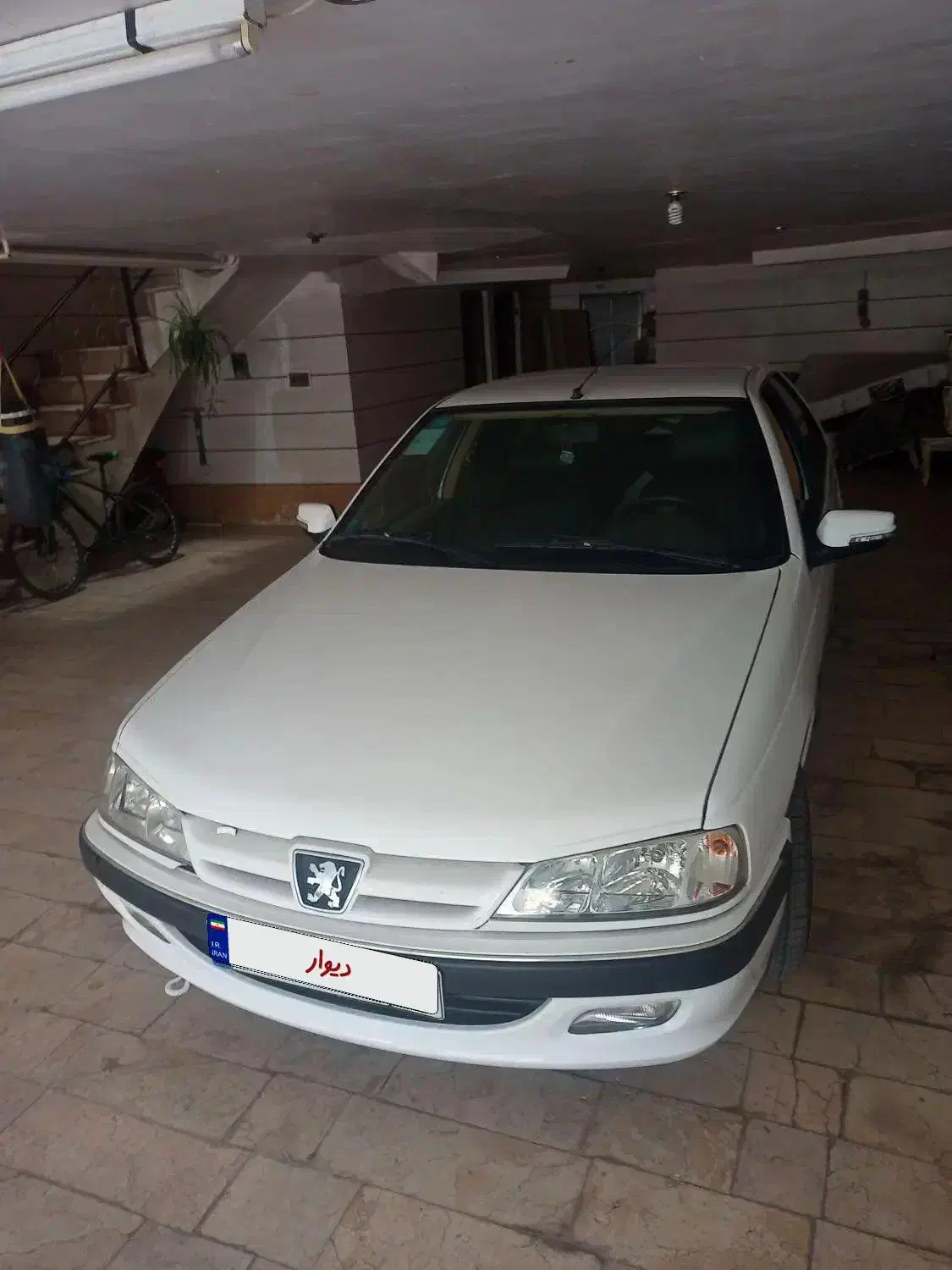 پژو پارس xu7p سفید مدل 1401|خودرو سواری و وانت|قزوین, |دیوار