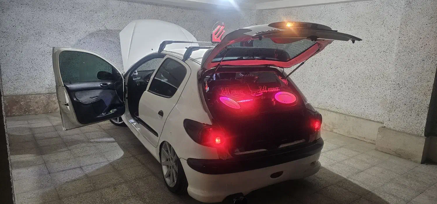 پژو ۲۰۶تیپ ۲ مدل86|خودرو سواری و وانت|چهاردانگه (تهران), |دیوار