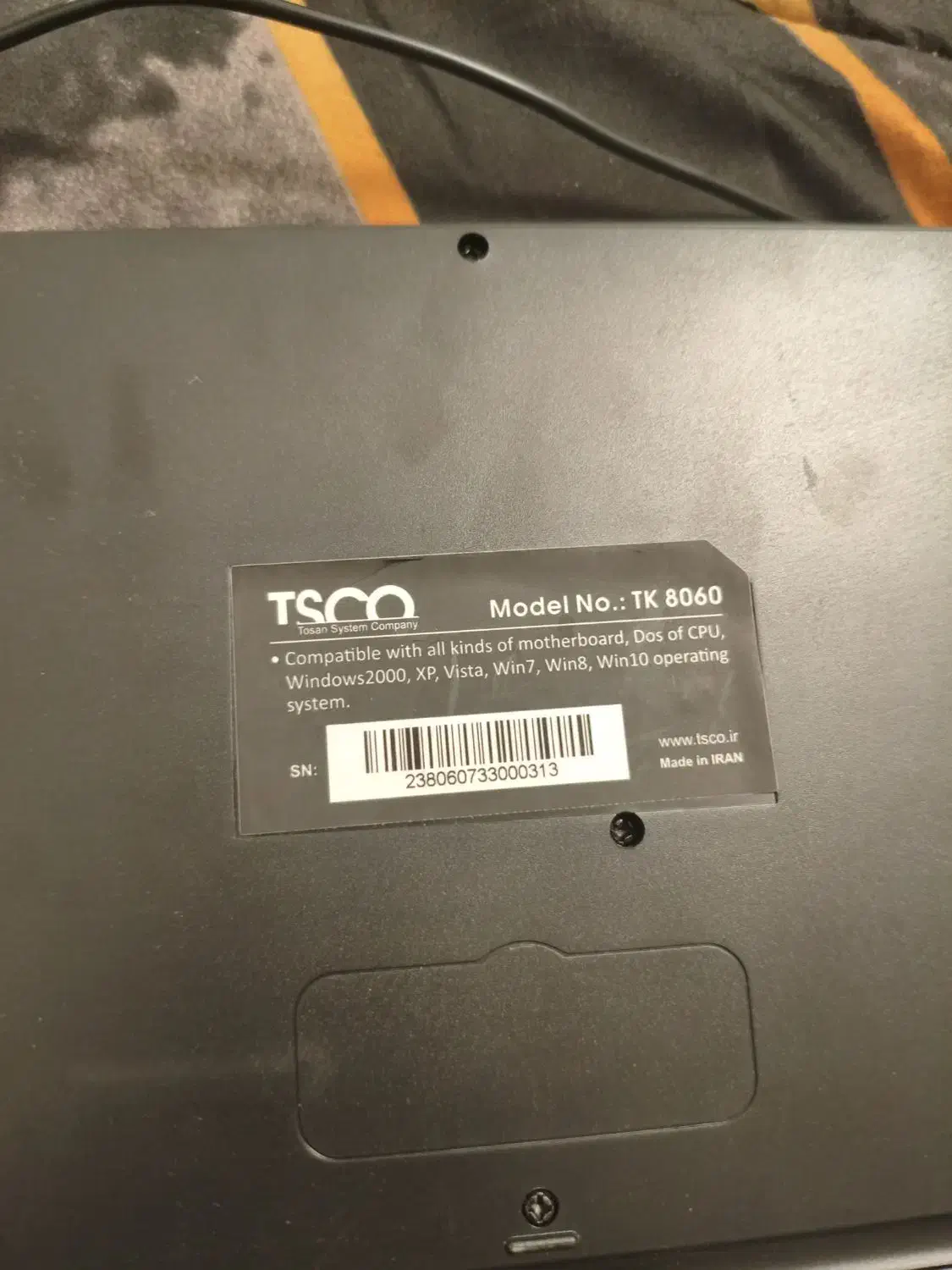 کیبورد TSCO مدل TK 8060|قطعات و لوازم جانبی رایانه|تهران, بهاران|دیوار