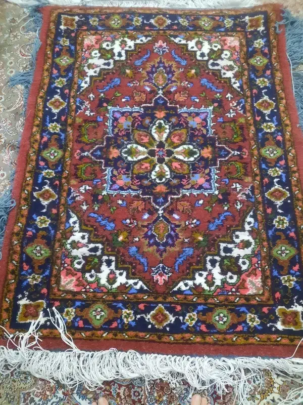 قالی هریس|فرش|قم, حاج خلیل|دیوار