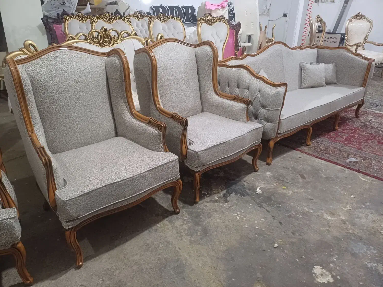 فروش مبلمان استیل کلاسیک|مبلمان خانگی و میز عسلی|ملایر, |دیوار