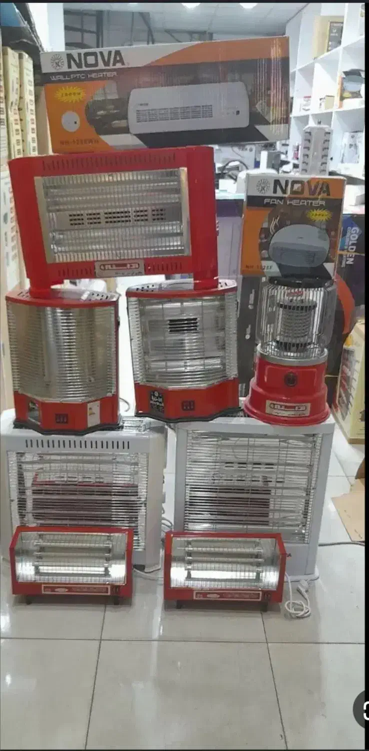 عرضه مستقیم بخاری برقی گرمایش المنت 220|بخاری، هیتر، شومینه|شیراز, کفترک|دیوار