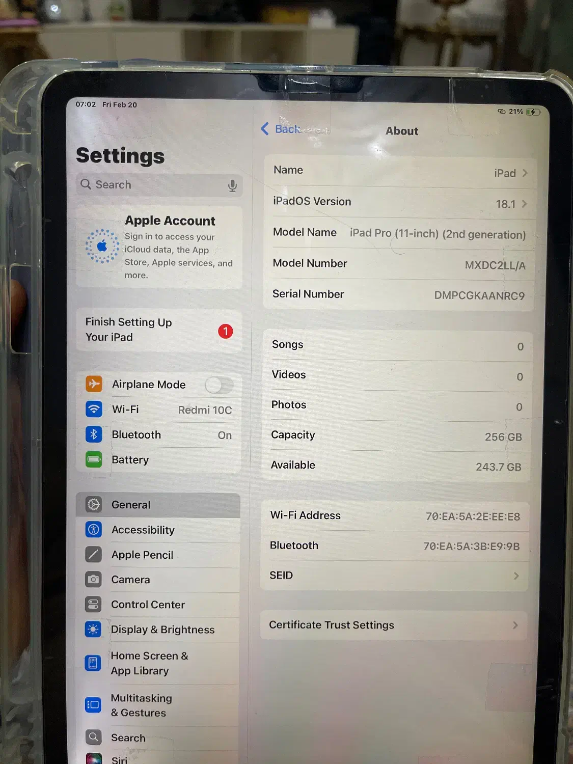 iPad Pro 11 inch|تبلت|تهران, شمسآباد|دیوار