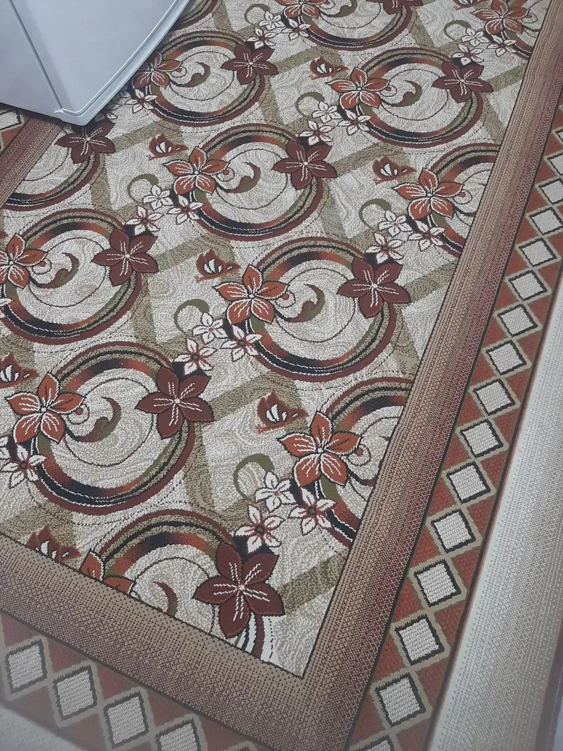 گلیم ۲در۳|گلیم، جاجیم، گبه|نیشابور, خط کاشمر|دیوار