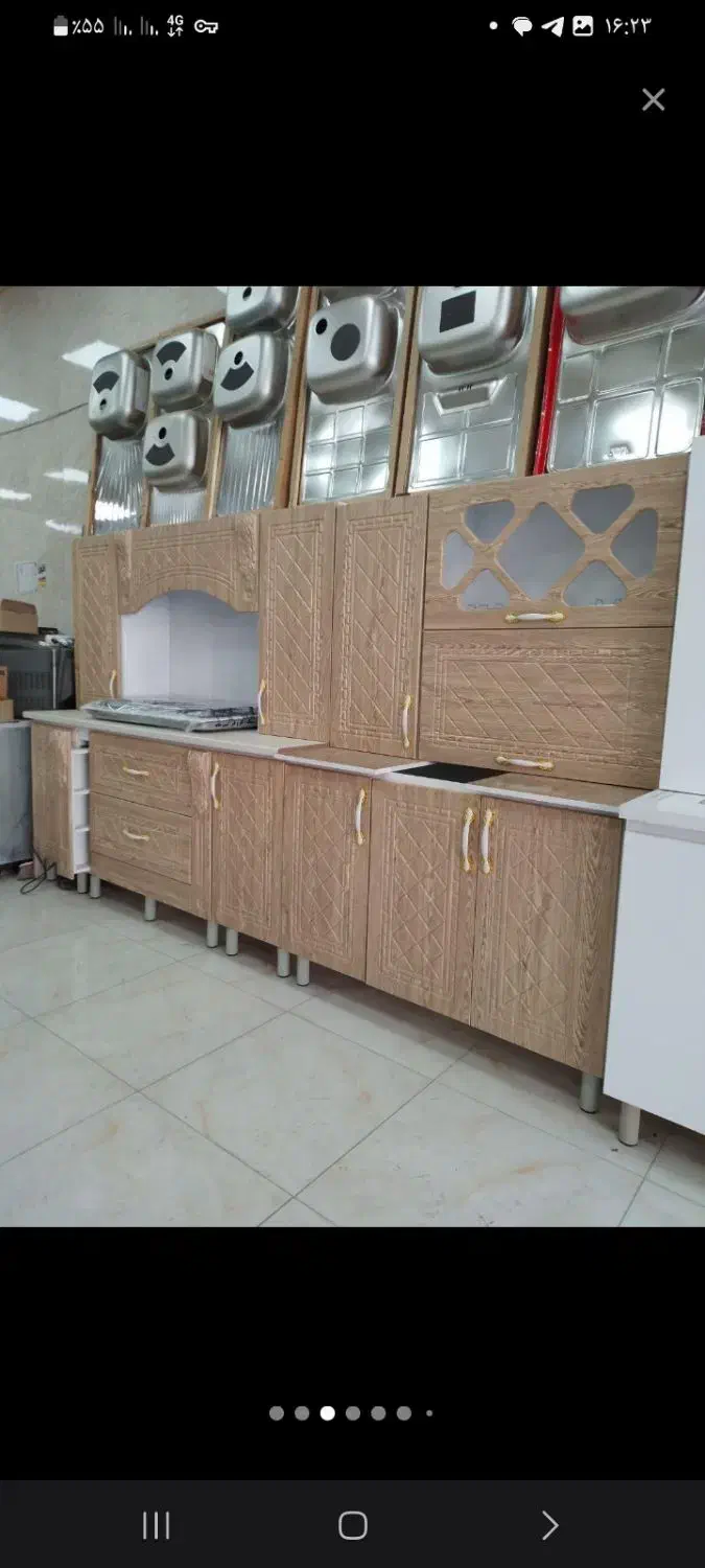 کابینت نئوکلاسیک اماده وسفارشی|مصالح و تجهیزات ساختمان|ساوه, |دیوار