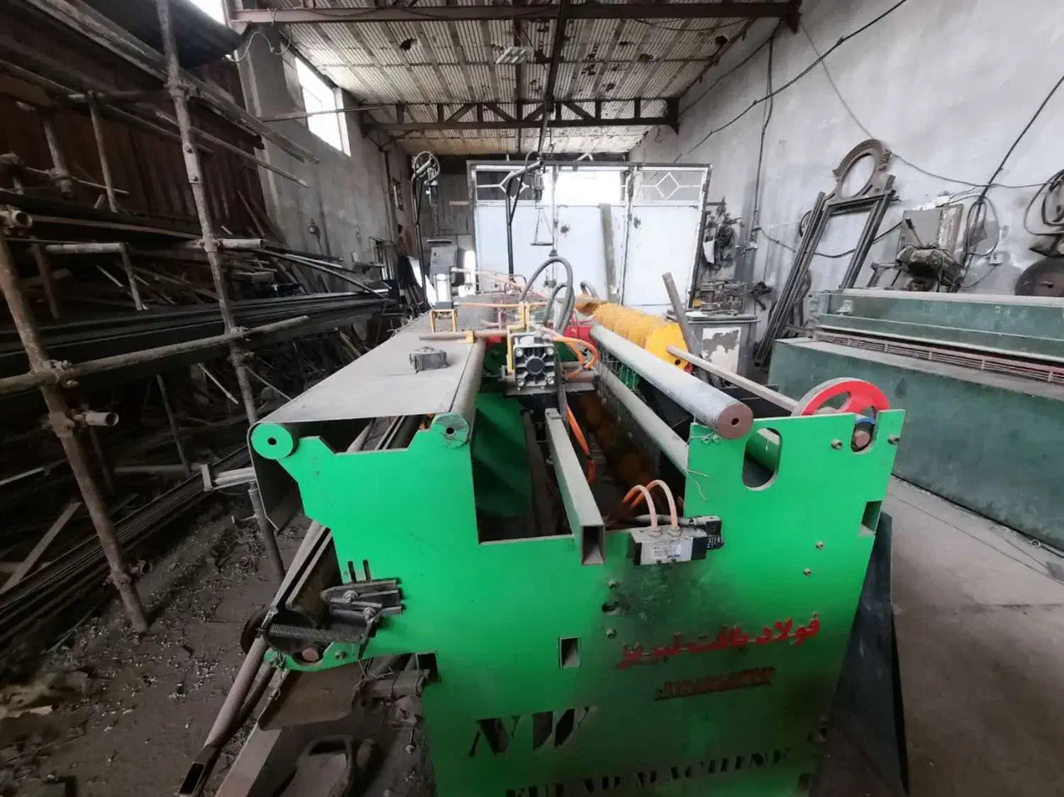 دستگاه فول اتوماتیک فنس بافی|ماشین‌آلات صنعتی|ساوه, |دیوار