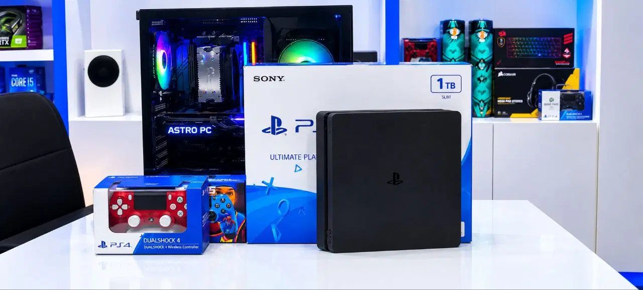 ps4 slim 1tb|کنسول، بازی ویدئویی و آنلاین|مشهد, عامل|دیوار