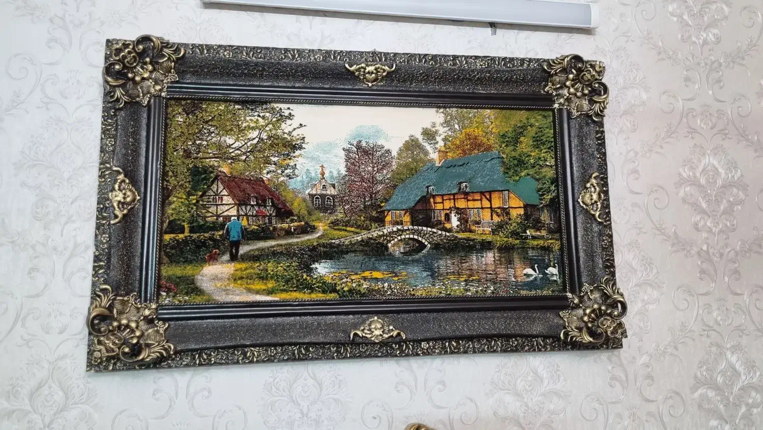 تابلو|تابلو فرش|قم, سعادتی|دیوار