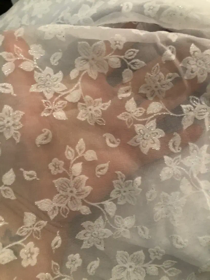 یک قواره چادر عروس و جانماز و ساق دست و هد بند|لباس|تهران, سهروردی|دیوار