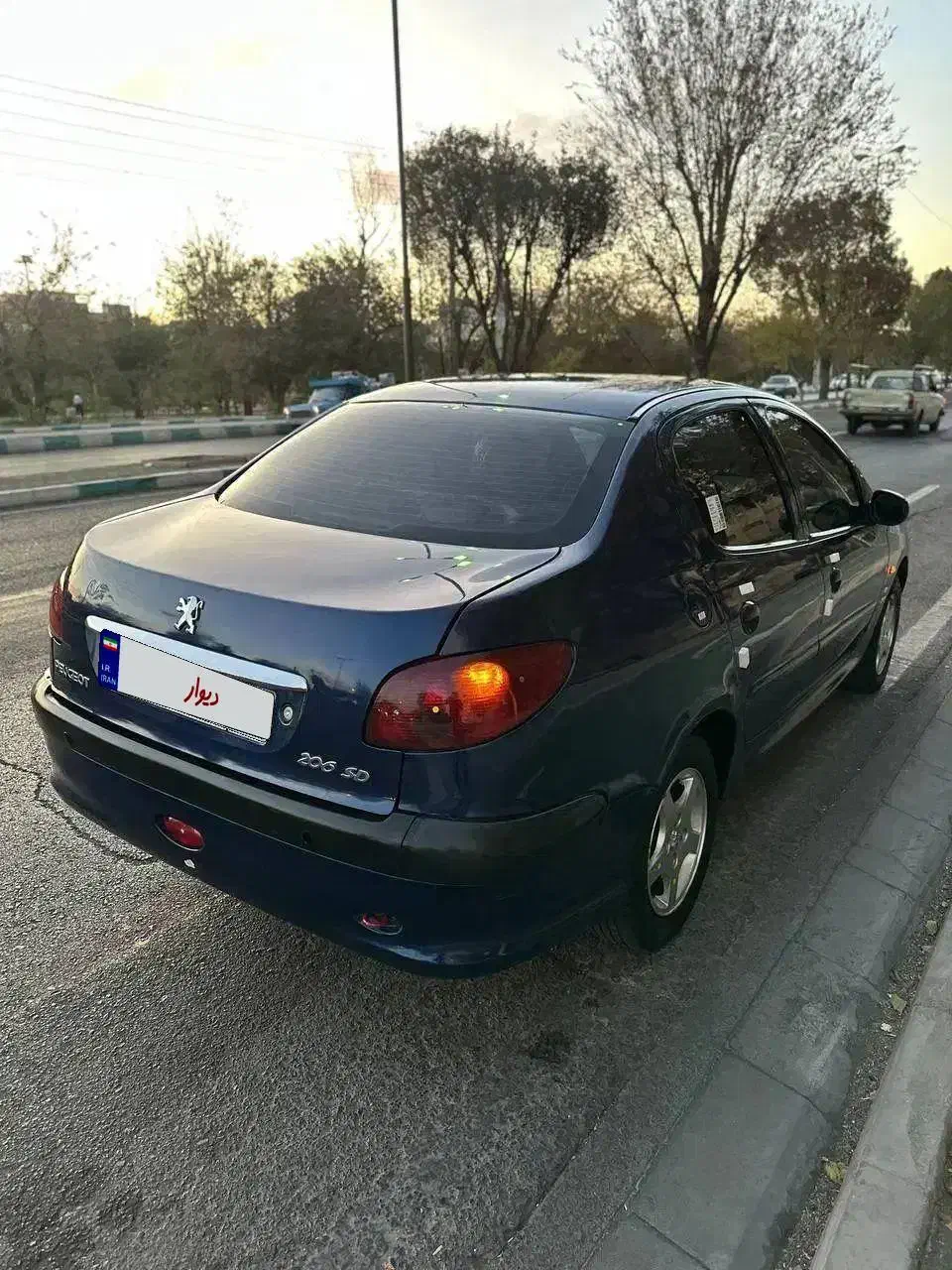 پژو 206sd تیپ 3  صندوق دار مدل 1388 سالم، بالوازم|خودرو سواری و وانت|تهران, شکوفه (عبدل آباد)|دیوار