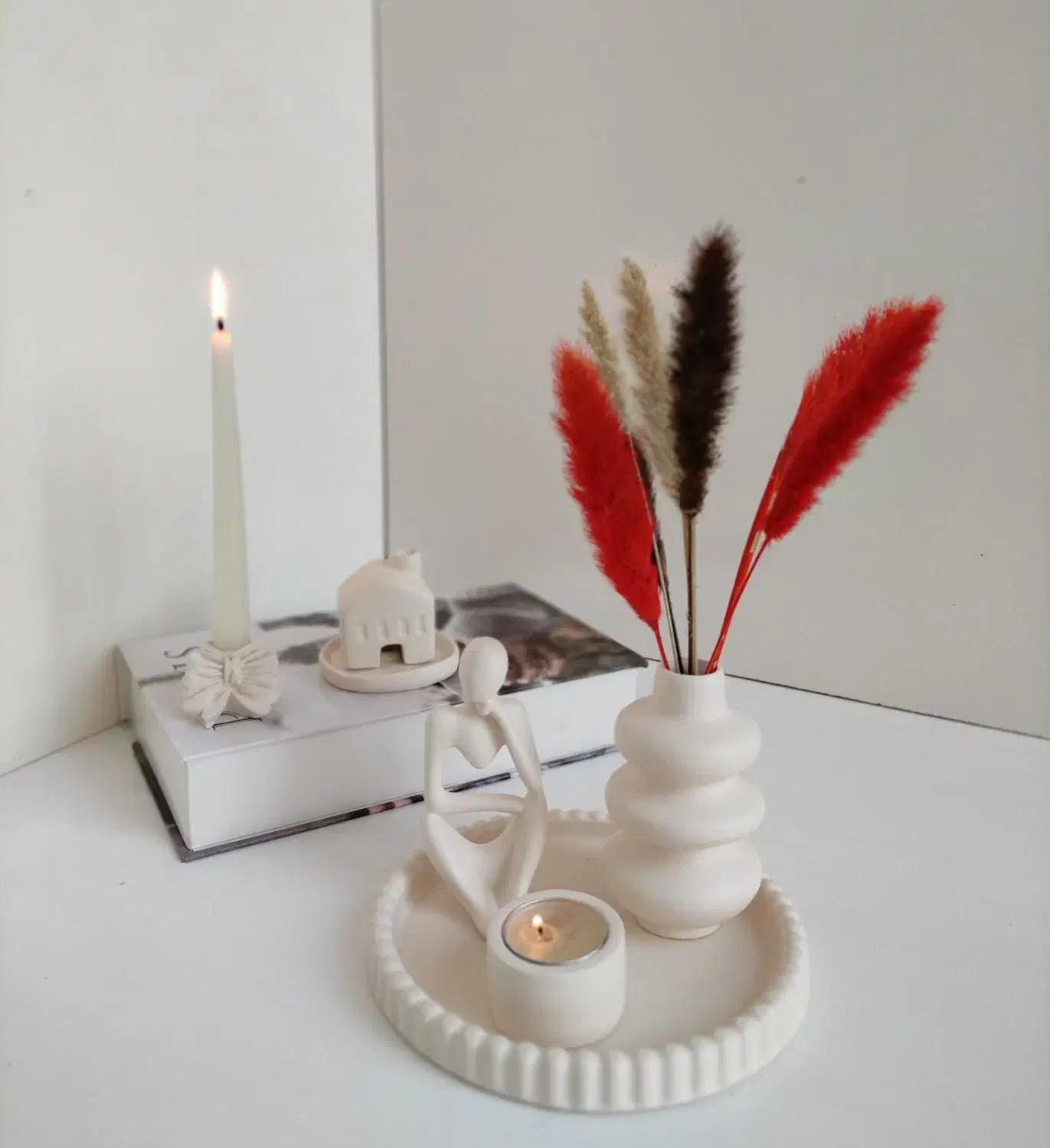 دکوری های زیبا برای جلو مبلی ، میز کنسول ، هفت سین|صنایع دستی و سایر لوازم تزئینی|پارسآباد, |دیوار