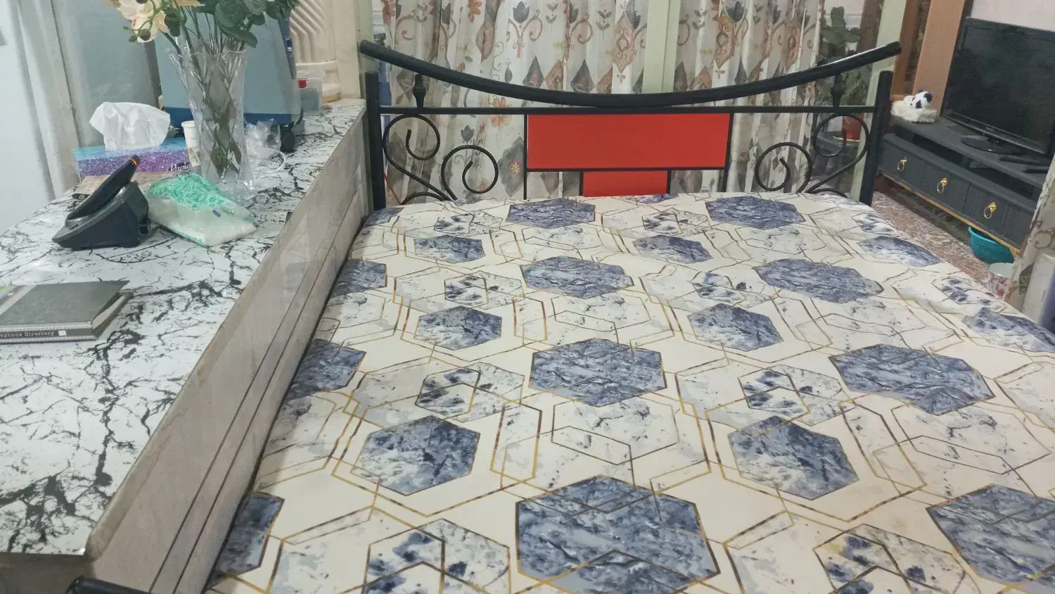 تخت خواب|تخت و سرویس خواب|فلاورجان, |دیوار