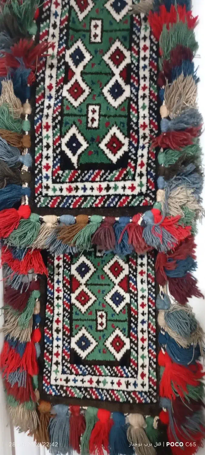 فروش دست بافت تمیز قدیمی|فرش|آق قلا, |دیوار