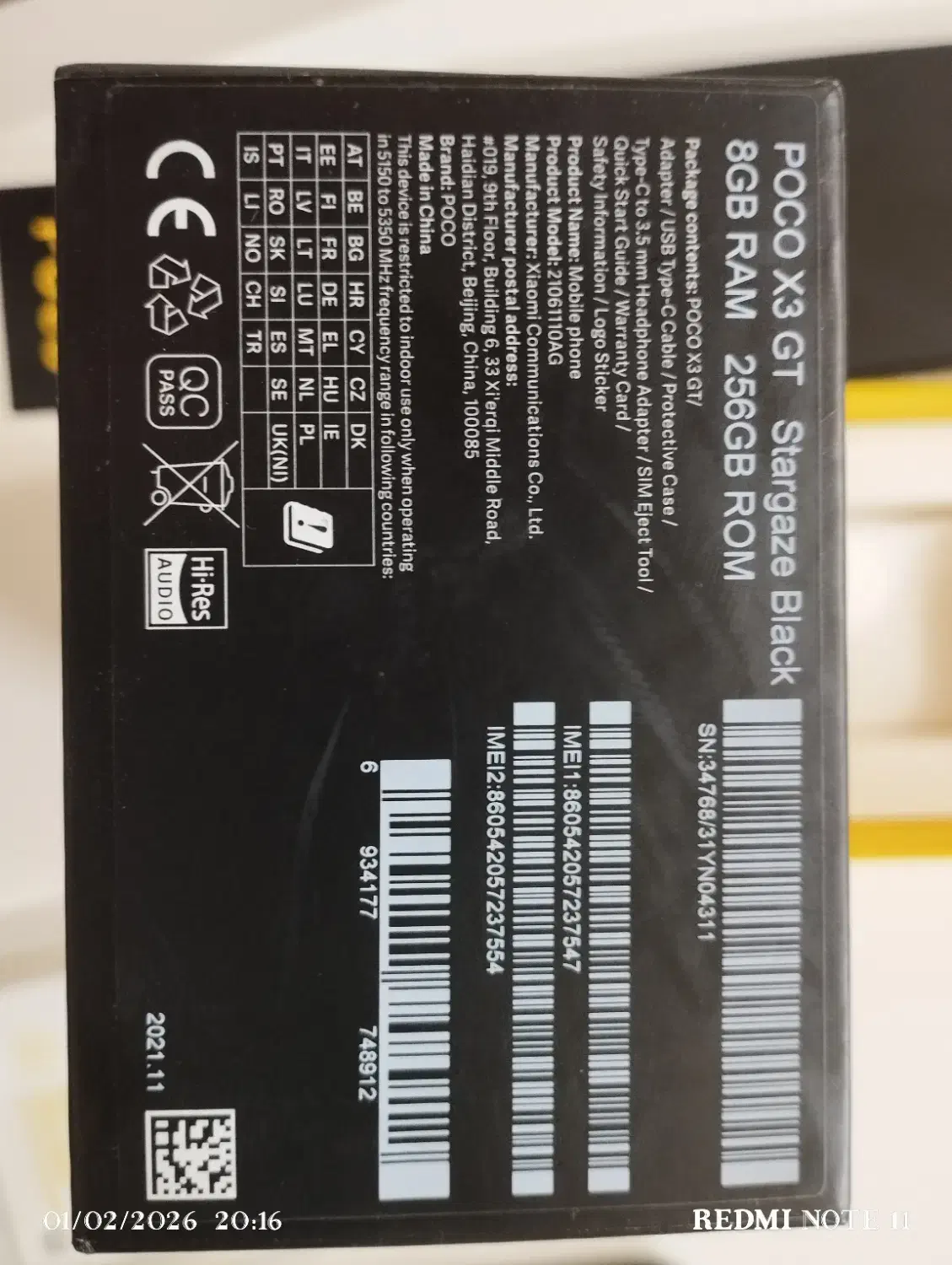 پوکو ایکس تری جی تی|موبایل|تهران, شهران شمالی|دیوار