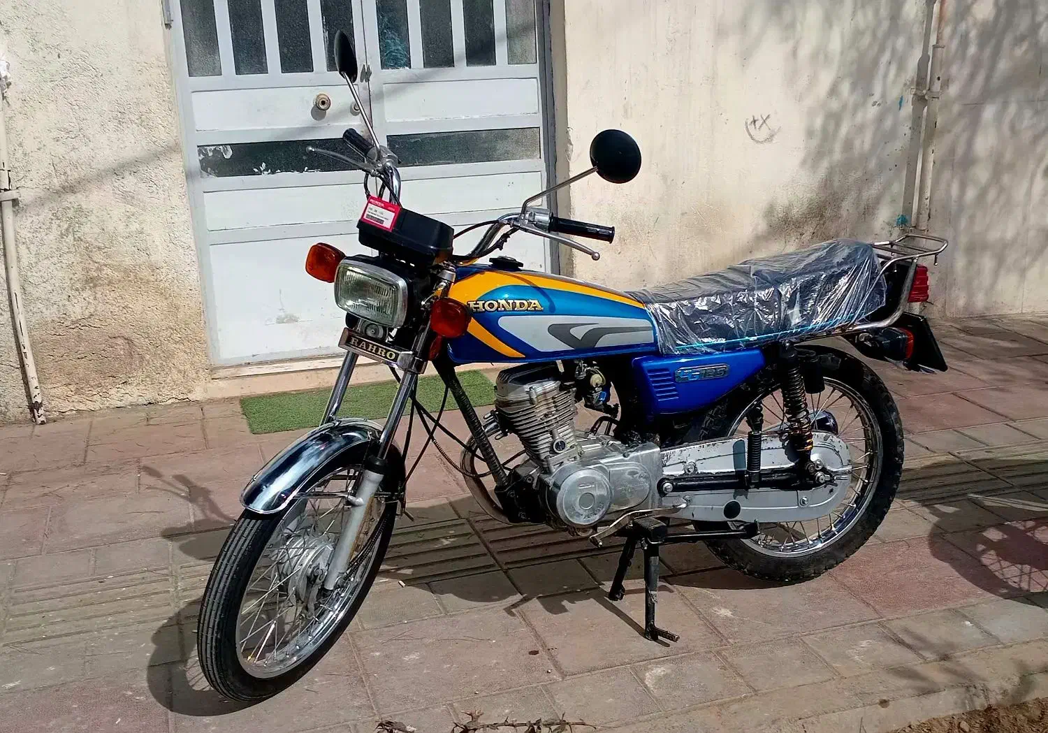 هندا ۱۲۵کویر|موتورسیکلت|قدس, شهر‌قدس|دیوار