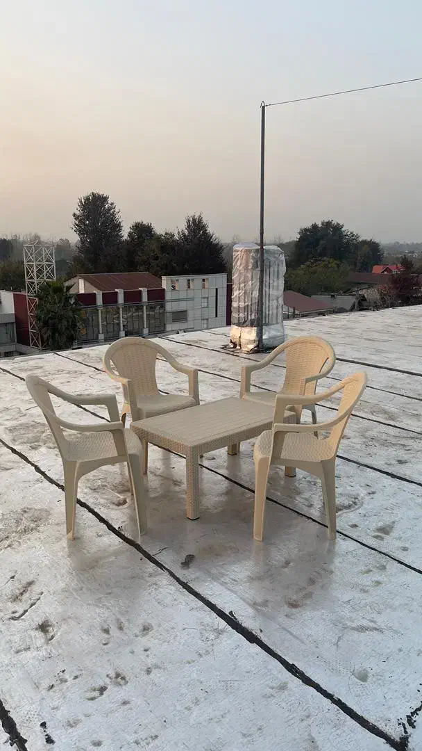 میز و صندلی پلاستیکی تاشو کافه و رستوران و باغی|میز و صندلی غذاخوری|رشت, استادسرا|دیوار