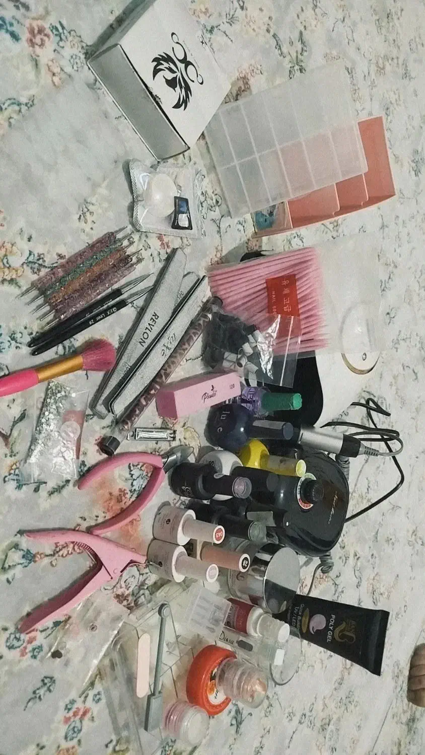 پک کامل کاشت ناخن|آرایشی، بهداشتی، درمانی|اردبیل, |دیوار