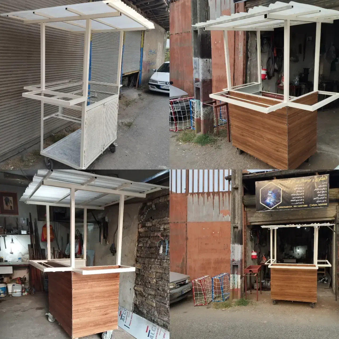 دکه ساندویچی گاری کبابی چرخ دستی ورق بزنید|کافیشاپ و رستوران|رشت, هلال احمر|دیوار