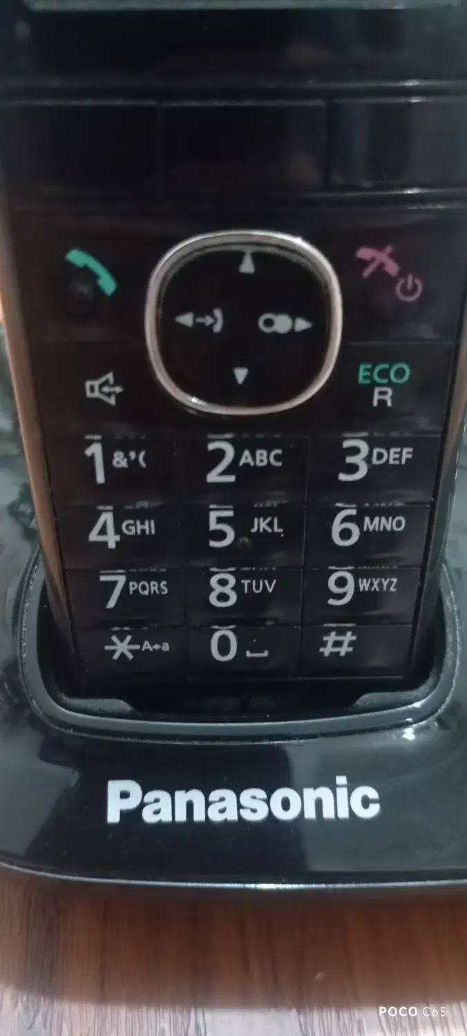 تلفن بیسیم مارک Panasonic|تلفن رومیزی|رشت, معلولین|دیوار