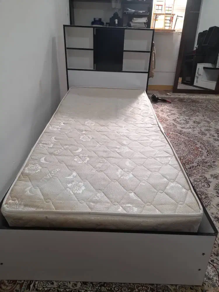 تخت یک نفره با تشک ام دی اف|تشک تختخواب|بوشهر, |دیوار