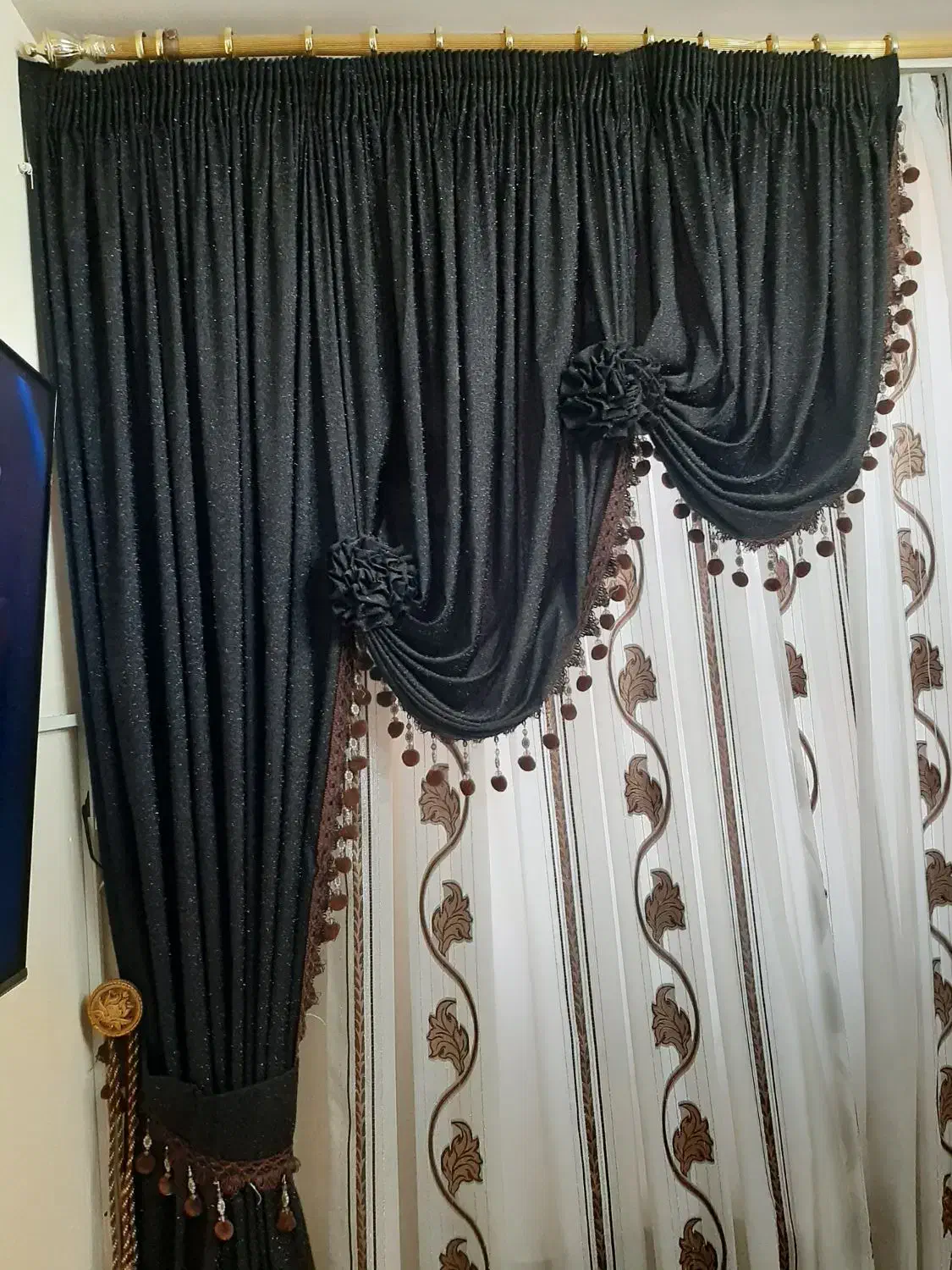 پرده|پرده، رانر، رومیزی|قم, شهرک شهرداری|دیوار