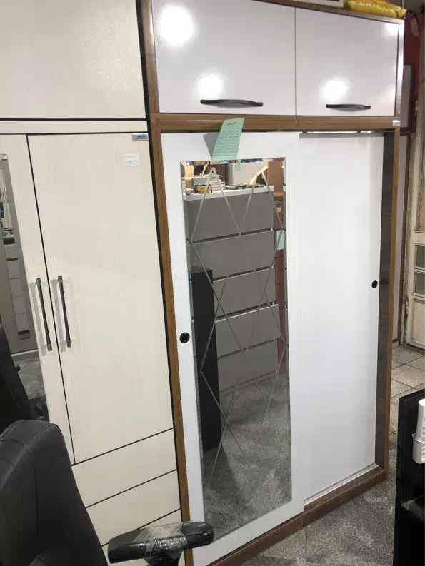 کمد دیواری ریلی شرکت دهقان چوب کد۱۲|جاکفشی، کمد، دراور|تهران, نعمت‌آباد|دیوار