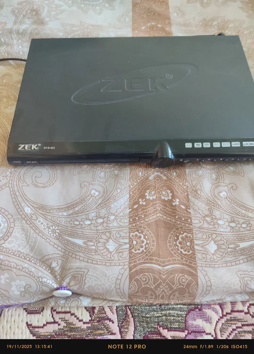 دو دستگاه دی وی دی اصل قدیمی سالم|پخش‌کننده DVD و ویدیو|گنبد کاووس, |دیوار