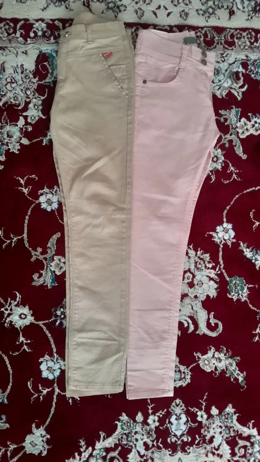 شلوار دخترانه دو عدد|کفش و لباس بچه|قم, پردیسان|دیوار