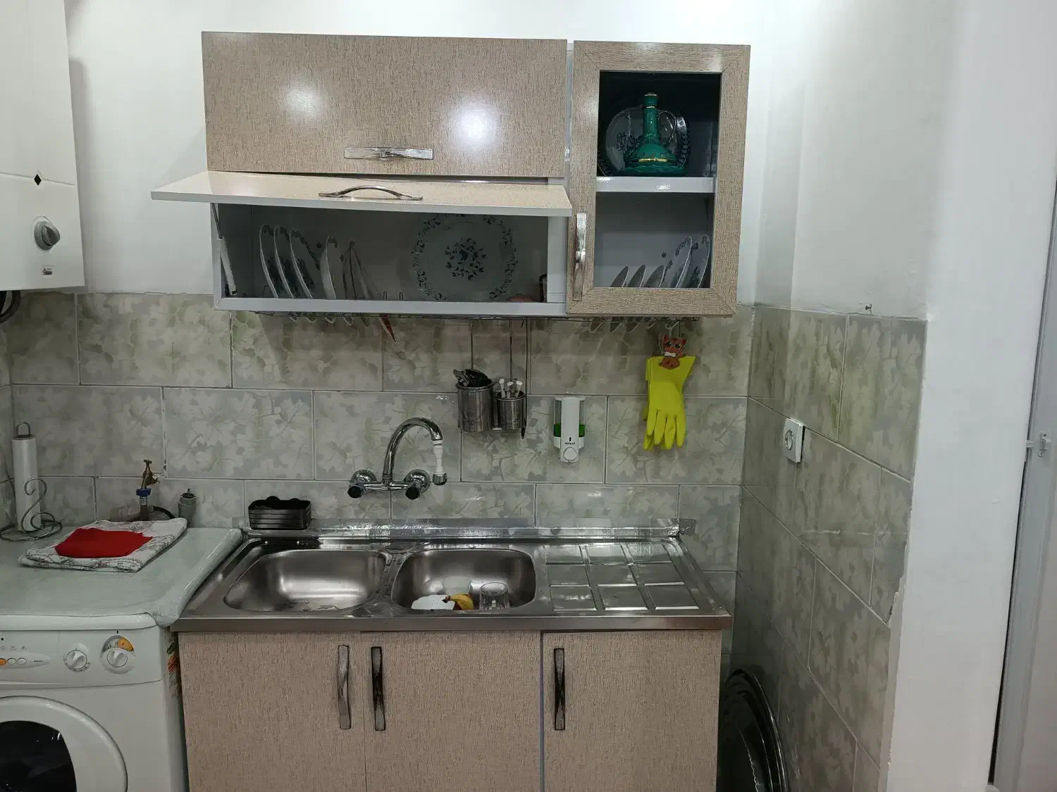 کابینت فلزی درب چوبی ممبران بدون خط و خش|مصالح و تجهیزات ساختمان|نسیمشهر, |دیوار