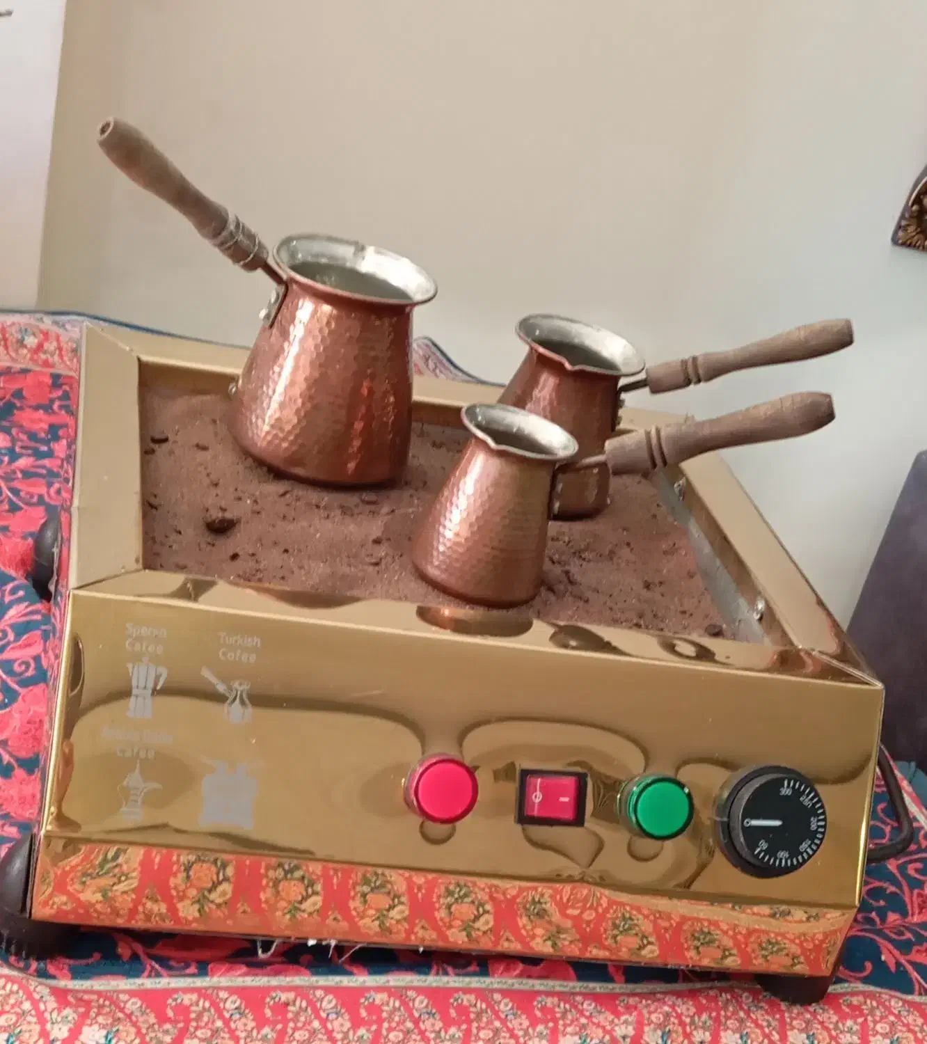 قهوه ساز شنی در حد نو|سماور، چای‌ساز، قهوه‌ساز|تهران, افسریه جنوبی|دیوار