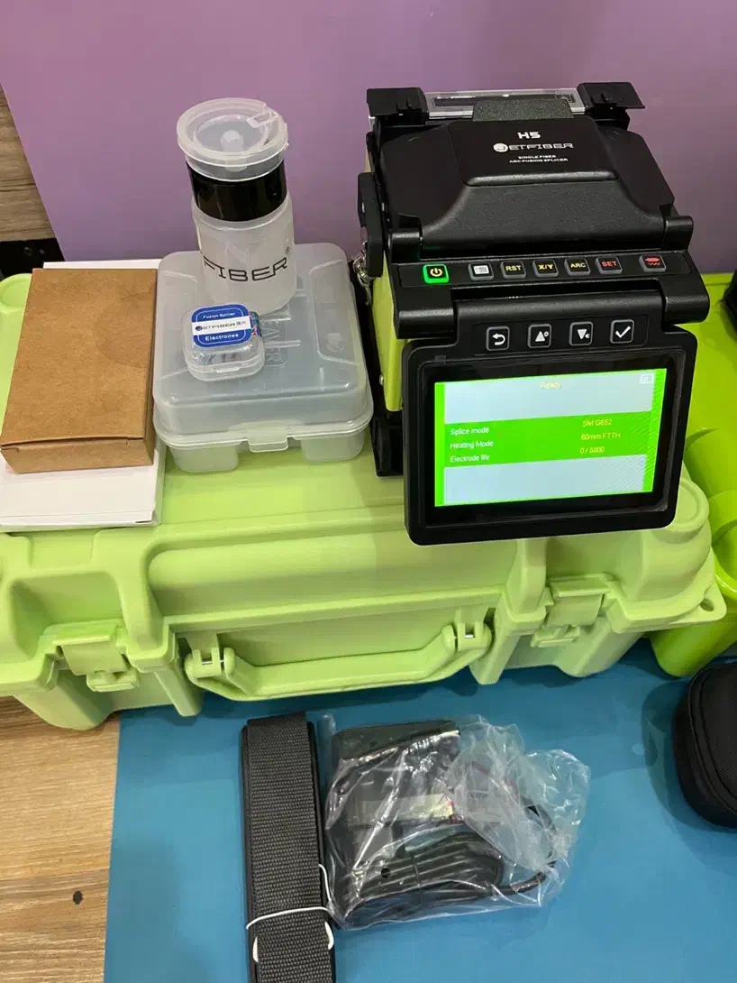 دستگاه فیوژن فیبر نوری جت فایبر مدل H5|مودم و تجهیزات شبکه|تهران, میرداماد|دیوار