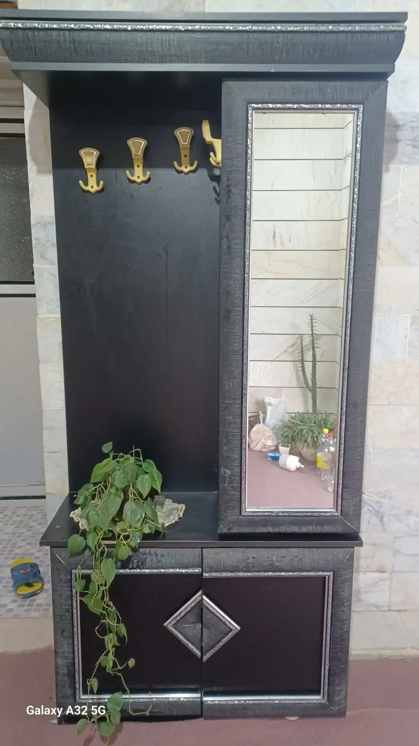 جاکفشی اینه چند کاربرد|جاکفشی، کمد، دراور|قرق, |دیوار