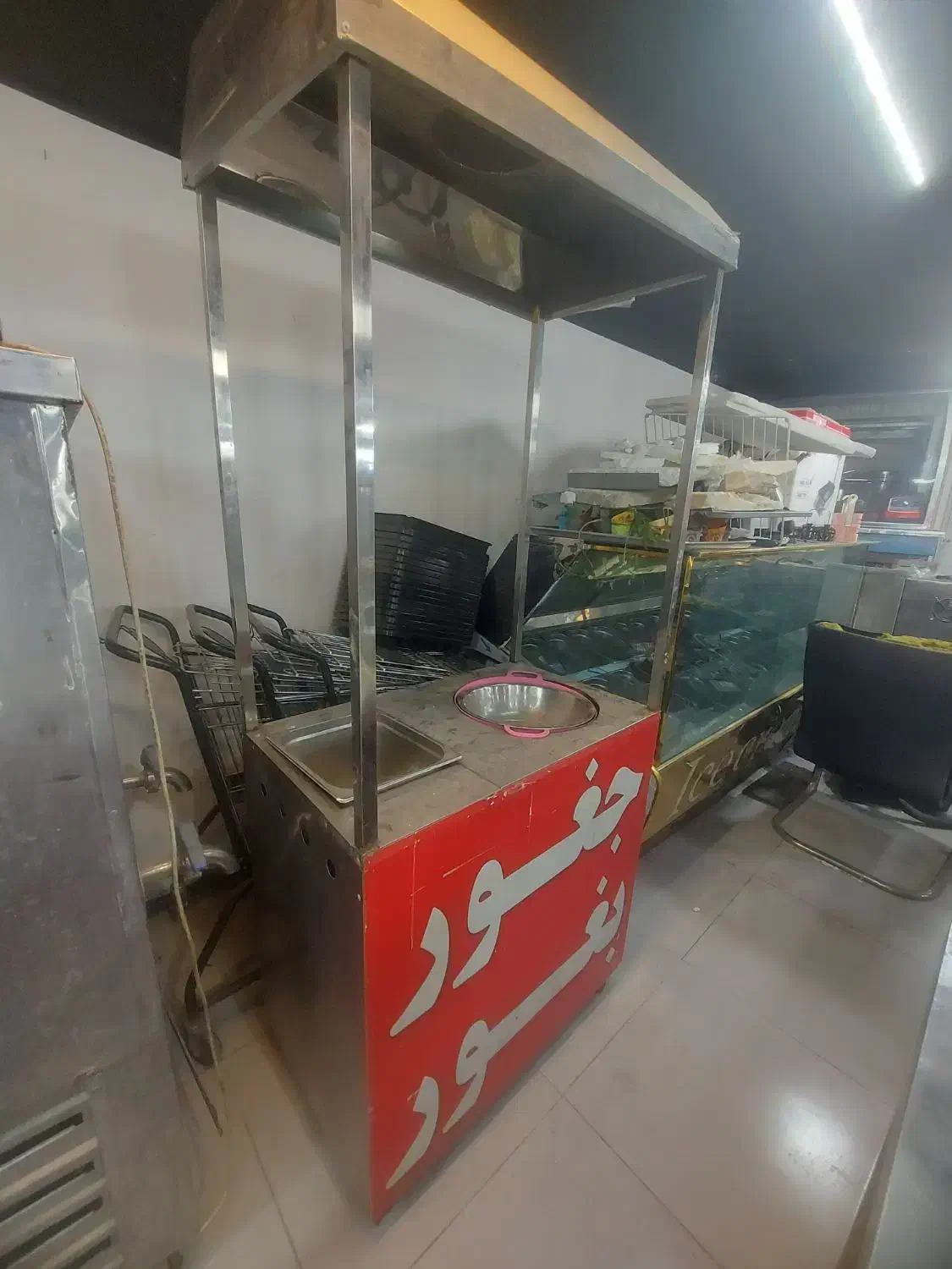 فرلبو فر باقالی سیب زمینی سرخ کن و فلافل|اجاق گاز و لوازم برقی پخت‌وپز|کرج, چمران|دیوار