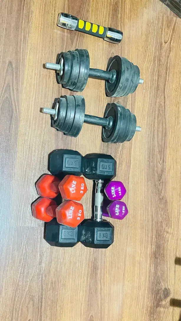 دمبل و صفحه هالتر فرمانی|تجهیزات ورزشی|تهران, توحید|دیوار