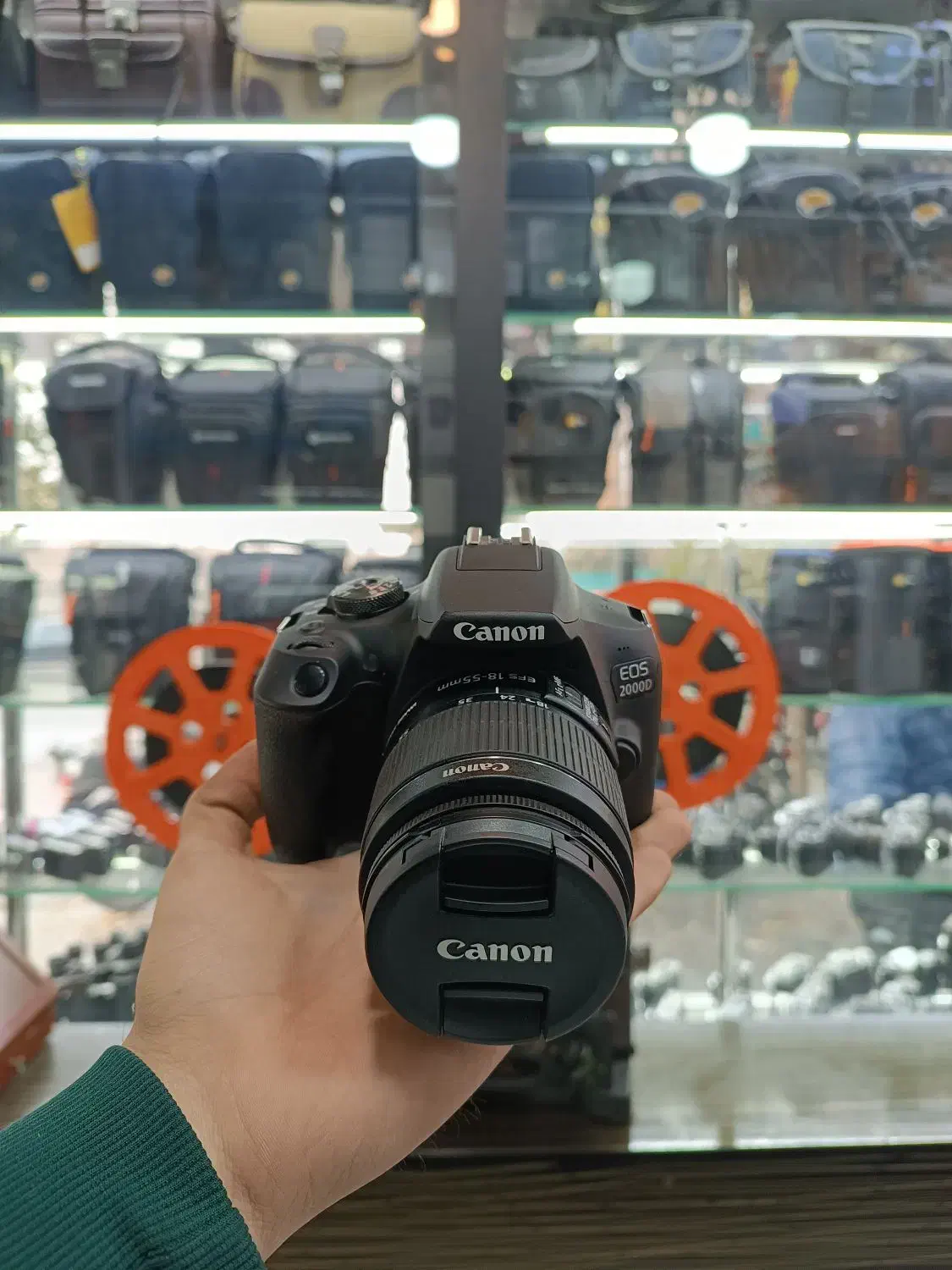 canon 2000D lens18-55 (مشابه آکبند)|دوربین عکاسی و فیلم‌برداری|تهران, پامنار|دیوار