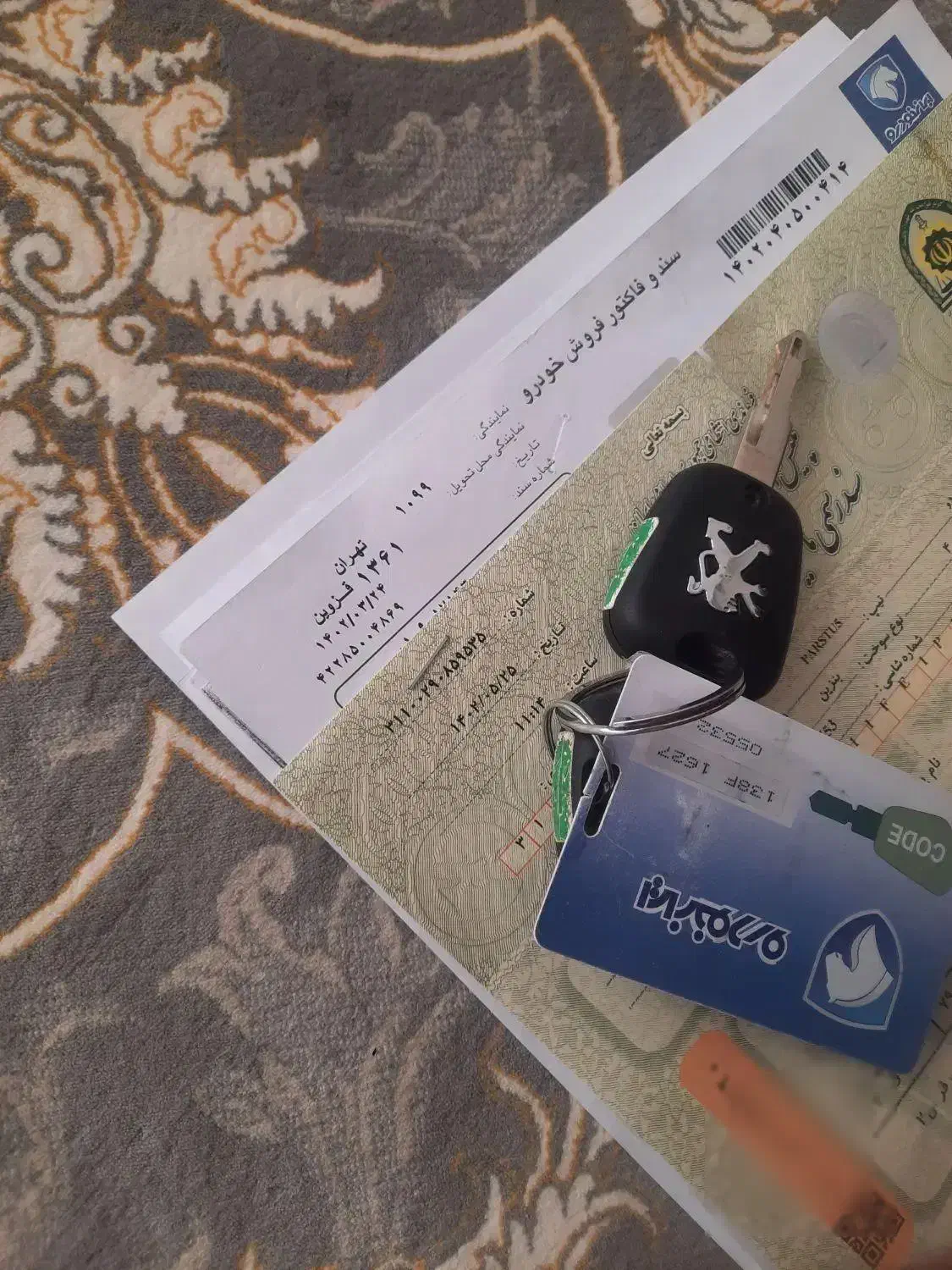 پژوپارس1402(دریچه سیمی) خشک|خودرو سواری و وانت|کرمانشاه, |دیوار