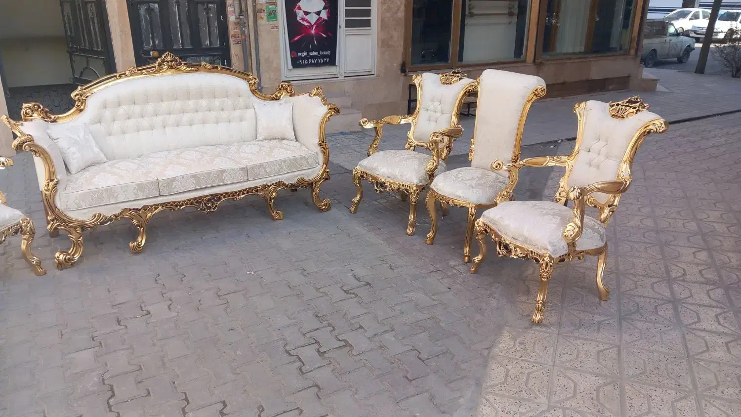 مبل سلطنتی امپراطور تمام اقساط کیان|مبلمان خانگی و میز عسلی|مشهد, گرجی علیا|دیوار