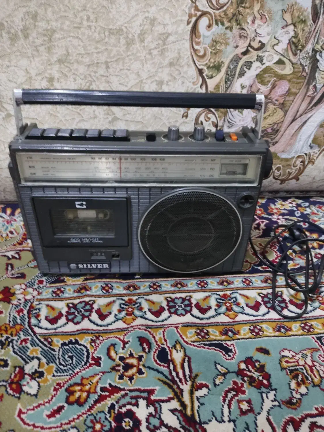 رادیو ظبط عتیقه سیلور|سیستم صوتی خانگی|دزفول, |دیوار