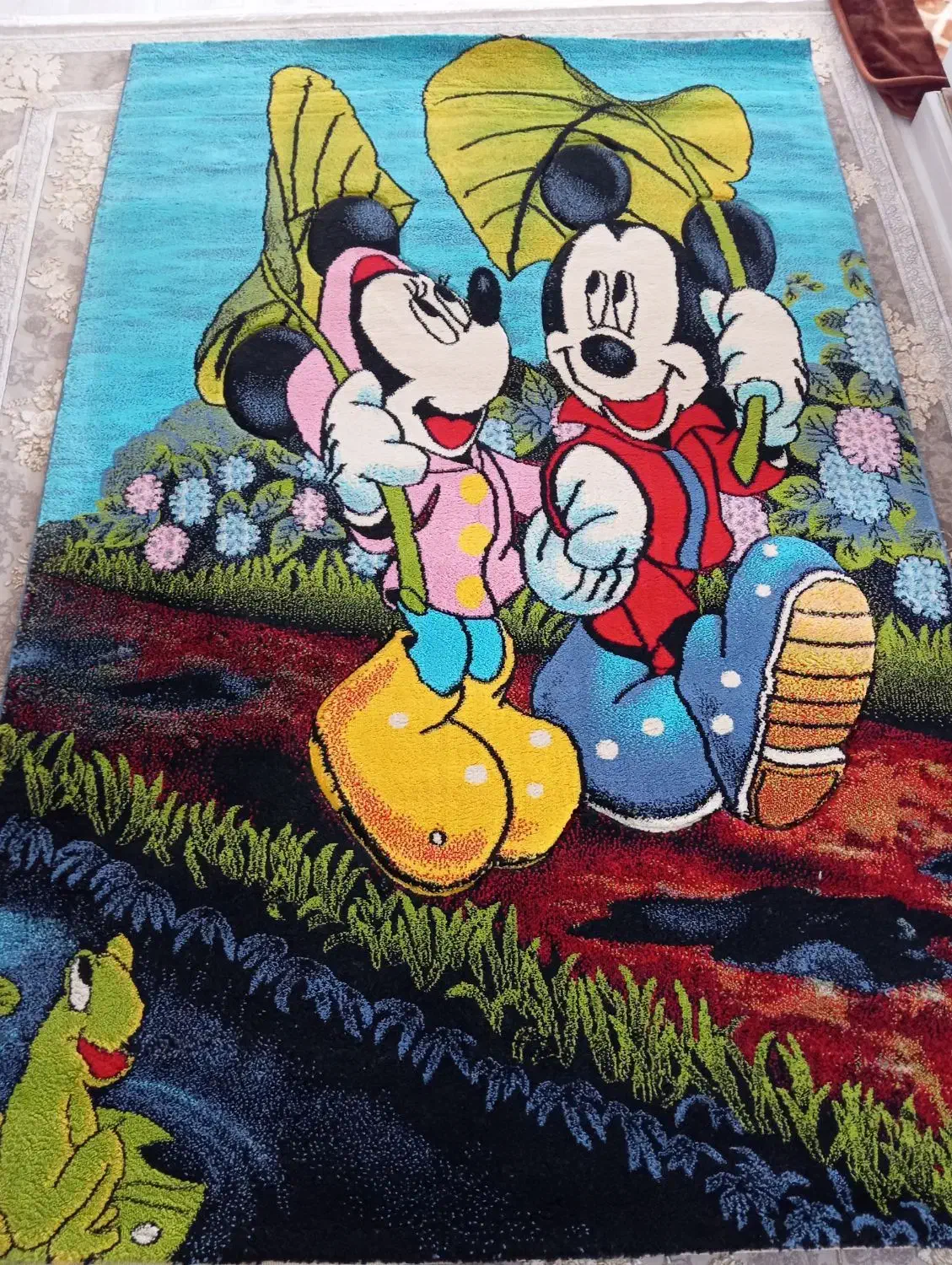 فرش بچگانه در حد نو|فرش|ارومیه, |دیوار