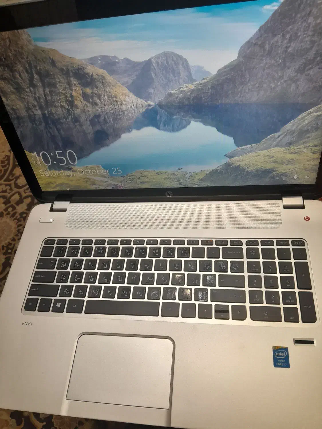 لپتاپ HP Envy لمسی Core i7 RAM 16GB فروش فوری|رایانه همراه|کرج, کرج نو|دیوار