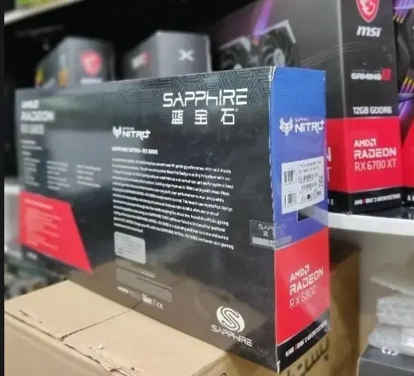 گرافیک آکبند 6800سافایر نیتروپلاس قوی تر از 4060ti|قطعات و لوازم جانبی رایانه|شیراز, ملاصدرا|دیوار