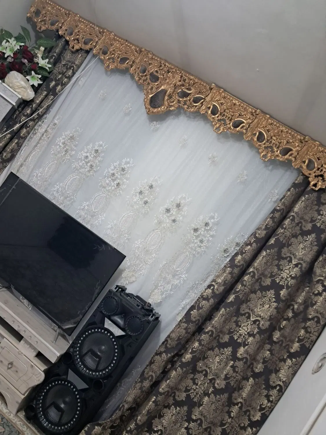 پرده|پرده، رانر، رومیزی|مشهد, رضاییه|دیوار