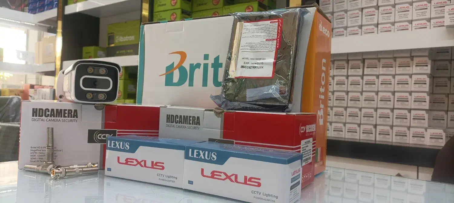 دوربین مداربسته دید درشب رنگی صوت دار|دوربین مداربسته|مشهد, طلاب|دیوار