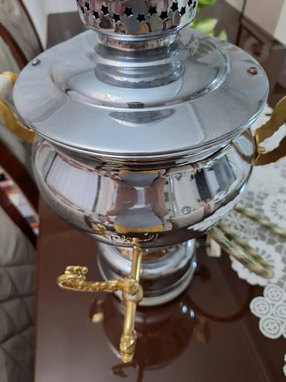 سماور تمیز در حد نو|سماور، چای‌ساز، قهوه‌ساز|اندیشه, شهرک کوثر|دیوار