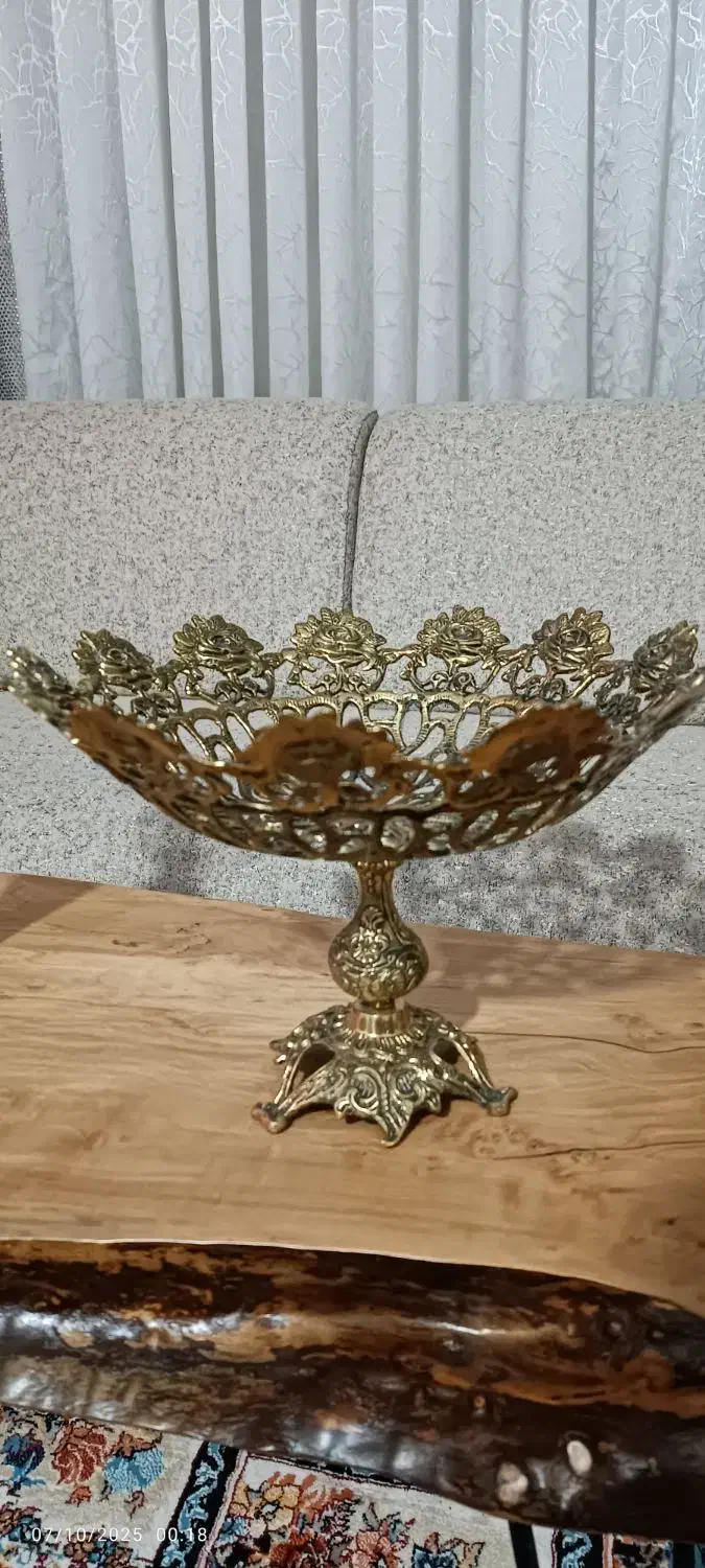 میوه خوری برنجی|صنایع دستی و سایر لوازم تزئینی|صباشهر, |دیوار